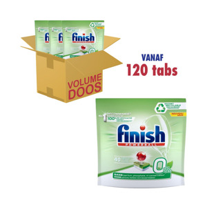 Finish Powerball All in 1 0% Afwastabs (3 x 40 tabs) 3059946164083