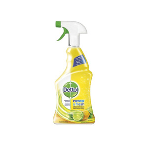 Dettol Power & Fresh Spray Citrus (6 x 500ml) 5410036102435