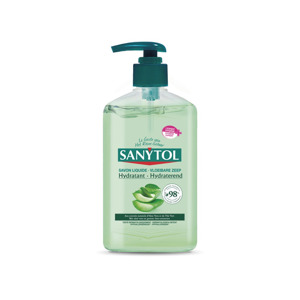 Sanytol Antibacteriële Handzeep Hydraterend 250ml 3045206501200