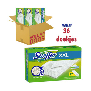 Swiffer XXL Stofwisdoekjes navulling (3 x 12 stuks) 8001090380180