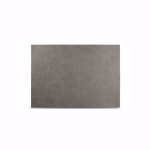 BonBistro Placemat 43x30cm lederlook grijs Layer (Set van 4) 5410595709490