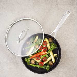 Cosy&Trendy Sauteerpan zwart 24 cm 5400586343389