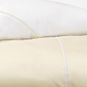 De Witte Lietaer Bedlinnen Bumblebee Ivory 240x220cm & 2 kussenslopen 5410156530538