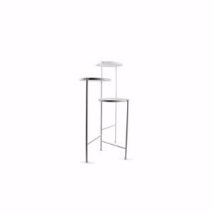 Salt & Pepper Plantenstandaard 24,5xH76cm wit Zelin 5410595721962