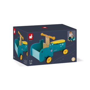 Janod Loopwagen Nijlpaard Hippo 3700217380038
