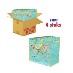 Luzinda Jumbo Storage Bag World Map Multipack 5407003230192