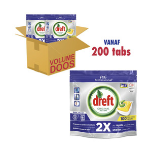 Dreft Original All in One Citroen Vaatwastabletten 8001090186393