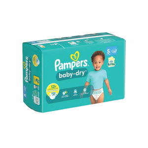 Pampers Baby-Dry 5 - 11 tot 16kg (4 x 20 stuks) 8700216227582