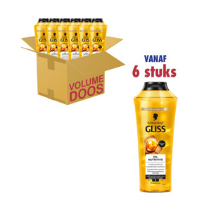 Gliss Oil Nutritive Shampoo (6 x 400ml) 8015700167498