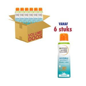 Garnier Ambre Solaire Invisible Protect Mist 0% alcohol SPF 30 (6 x 200ml) 3600542518468