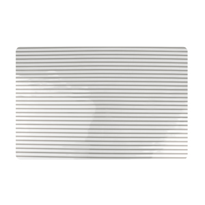ONA Placemat 45x30cm grijs Stripes (Set van 12) 5410595608324