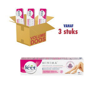 Veet Minima Ontharingscrème Normale Huid 200ml 3059944026727