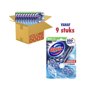 Glorix WC-blokjes Power 5 Ocean White 8710908614644