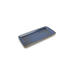 BonBistro Serveerschaal 28x12cm blauw Ash 5410595740314