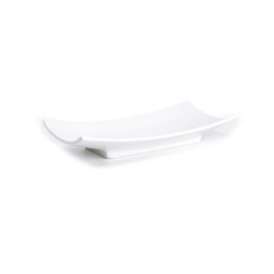 BonBistro Serveerschaal 20x8cm wit Comet (Set van 12) 5410595546978