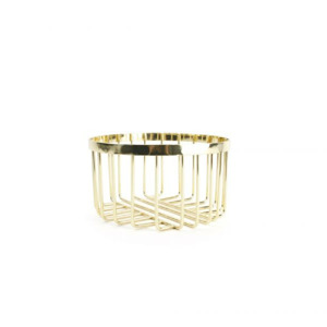 Salt & Pepper Draadmand 15xH8cm goud Mazy 5410595713820