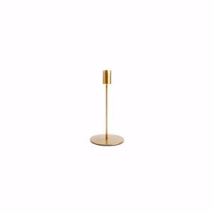 S|P Collection Kandelaar 10xH20cm metaal goud Pillar 5410595708604