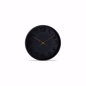 Yong Wandklok 30cm mat zwart O'Time 5410595691128