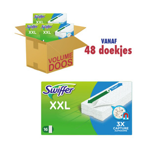Swiffer XXL Stofwisdoekjes navulling (3 x 16 stuks) 5413149221789