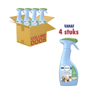 Febreze Textielspray Huisdieren Geurverwijderaar (4 x 500ml) 8001090189493