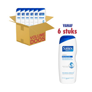 Sanex Douche Dermo Protector Normale Huid (6 x 600ml) 8718951043619