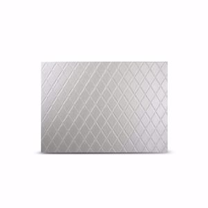 S&P Placemat 43x30cm ruiten zilver TableTop (Set van 12) 5410595709601