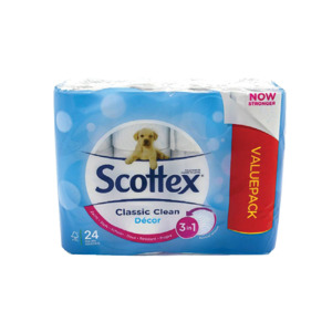 Scottex Toiletpapier Clean Classic Decor 5029053571751