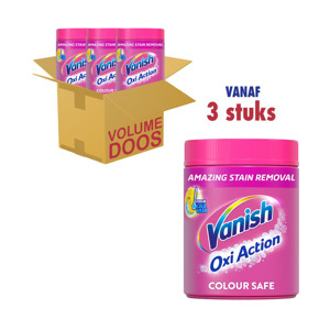 Vanish Oxi Action Poeder Colour Safe (3 x 1KG) 5011417544556