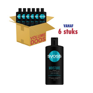 Syoss Moisture - Kaede Tree Water Shampoo (6 x 440ml) 5410091756444