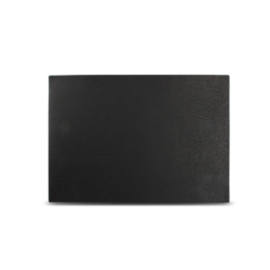 BonBistro Placemat 43x30cm lederlook zwart Layer (Set van 4) 5410595709502