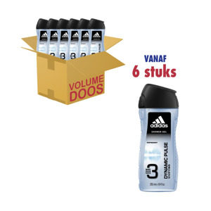 Adidas Men Douchegel Dynamic Pulse Peppermint 3in1 (6 x 250ml) 3607340723346