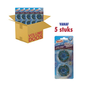 Nicols Blue Water Spoelbaktabletten (5 x 2 stuks) 5410721204246
