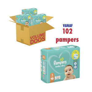 Pampers Baby-Dry 3 - 6 tot 10kg (3 x 34 stuks) 8700216227285