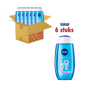 Nivea Douche Love Splash - Aquatic Scent (6 x 250ml) 4005900655936