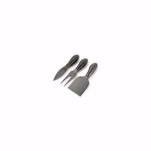 S&P Kaasmessenset 3-delig zwart Fromage 5410595736492