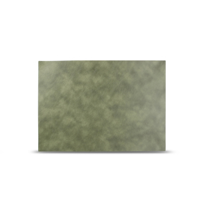 BonBistro Placemat 43x30cm lederlook groen Layer (Set van 4) 5410595730094