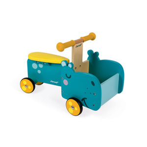 Janod Loopwagen Nijlpaard Hippo 3700217380038