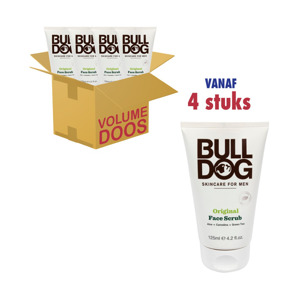 Bulldog Skincare For Men Original Face Scrub (4 x 125ml) 5060144642813