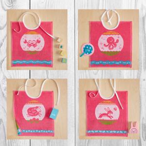 De Witte Lietaer 4 Slabbetjes Confetti 5410156579100