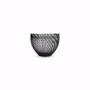 S|P Collection Draadmand 20xH15cm zwart twisted Iris 5410595737154