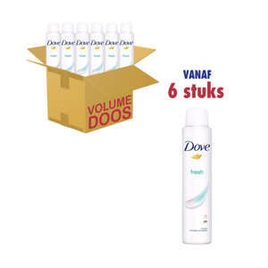 Dove deodorant Fresh (6 x 200 ml) 8720181287855