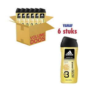 Adidas Men Douchegel Victory League Guarana 3in1 (6 x 250ml) 3607340726262