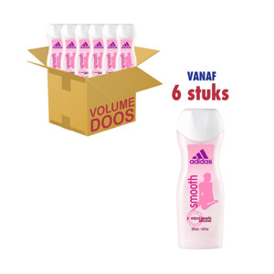 Adidas Woman Douchegel Smooth met Microparels (6 x 250ml) 3607345724324