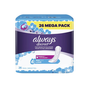 Always Discreet 4 Long (2 x 26 stuks) 8001090983992
