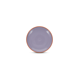 ONA Plat bord 18xH2,5cm paars/oranje Duo (Set van 4) 5410595775934