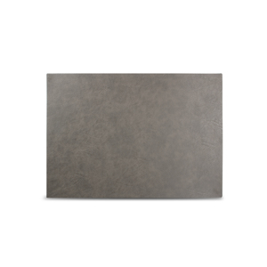 BonBistro Placemat 43x30cm lederlook grijs Layer (Set van 4) 5410595709496