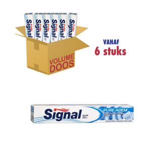 Signal Tandpasta Pure adem (6 x 75ml) 8720181242397