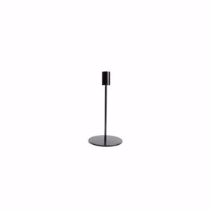 S|P Collection Kandelaar 10xH20cm metaal zwart Pillar 5410595708598