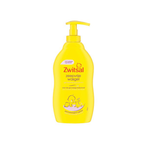 Zwitsal Zeepvrije Wasgel met pomp (6 x 400ml) 8720181144486