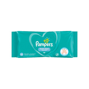 Pampers Babydoekjes Fresh Clean (12 x 52 stuks) 8001841077949